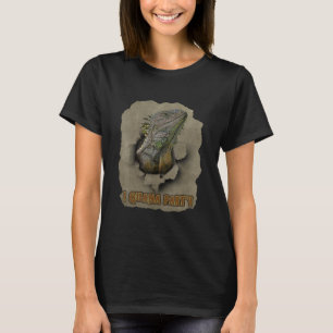 Iguana Party, grappig dat ik wil feesten, Iguana P T-shirt