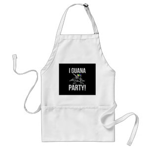Iguana Party Standaard Schort