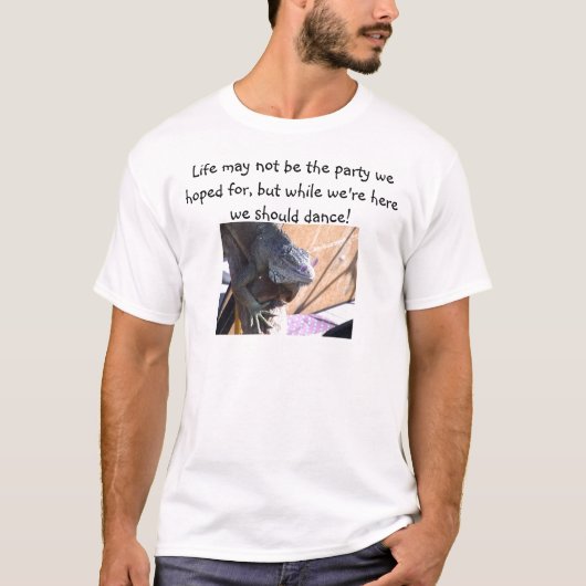 Iguana Party T-shirt (Voorkant)