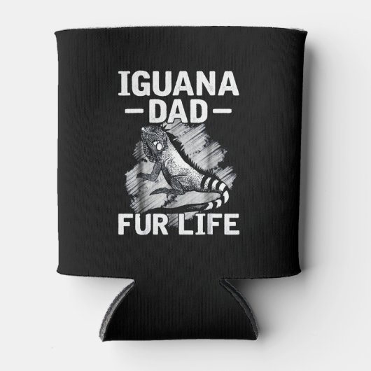 Iguana-peuterleven Blikjeskoeler (Voorkant)