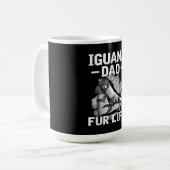 Iguana-peuterleven Koffiemok (Voorkant links)