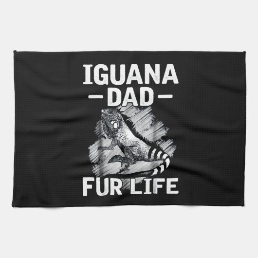 Iguana-peuterleven Theedoek (Horizontaal)