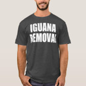 Iguana    RemovalDESIGN OP BACK T-shirt (Voorkant)