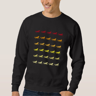 Iguana Retro Dierenpatroon   Trui