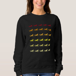 Iguana Retro Dierenpatroon   Trui