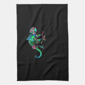 Iguana robot theedoek (Verticaal)