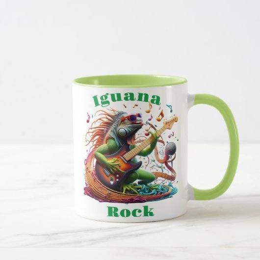 Iguana Rock Mok (Rechts)