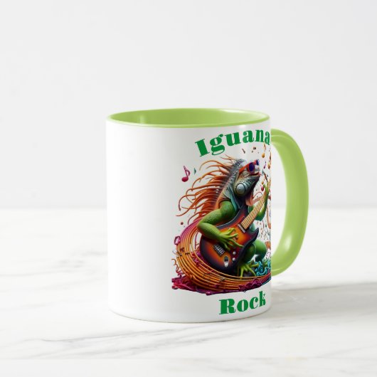 Iguana Rock Mok (Voorkant rechts)