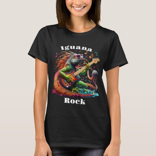 Iguana Rock T-shirt (Voorkant)