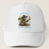 Iguana Serenading Swamp Dweller Rock & Roll Trucker Pet (Voorkant)