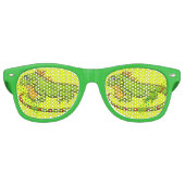 Iguana Shades Retro Zonnebril (Voorkant)