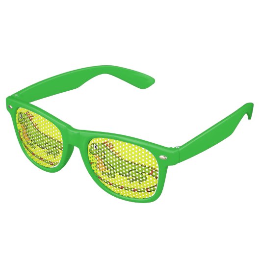 Iguana Shades Retro Zonnebril (Gekanteld)