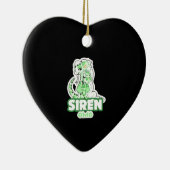 Iguana siren keramisch ornament (Rechts)