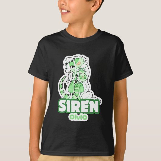 Iguana siren t-shirt (Voorkant)