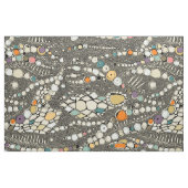 iguana skin black pop stof (Fat Quarter)