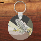 Iguana-sleutelhanger Sleutelhanger (Achterkant)