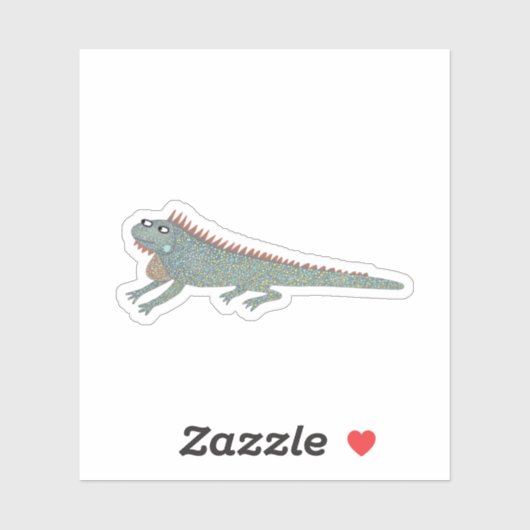 Iguana Sticker (Vel)