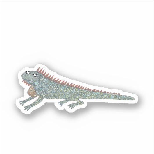 Iguana Sticker (Voorkant)