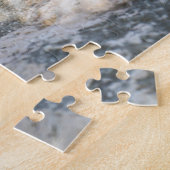 Iguana Sunbathing on Beach Rock Legpuzzel (Zijkant)