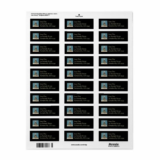 Iguana Tropical Wildlife Photography bij St. Thoma Etiket (Full Sheet)