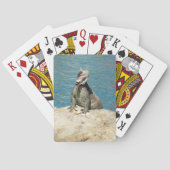 Iguana Tropical Wildlife Photography bij St. Thoma Speelkaarten (Achterkant)