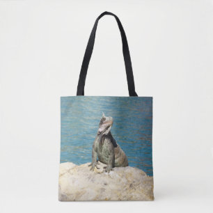 Iguana Tropical Wildlife Photography bij St. Thoma Tote Bag