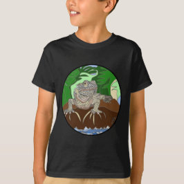 Iguana van het Zee T-shirt