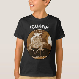 Iguana van het Zee T-shirt