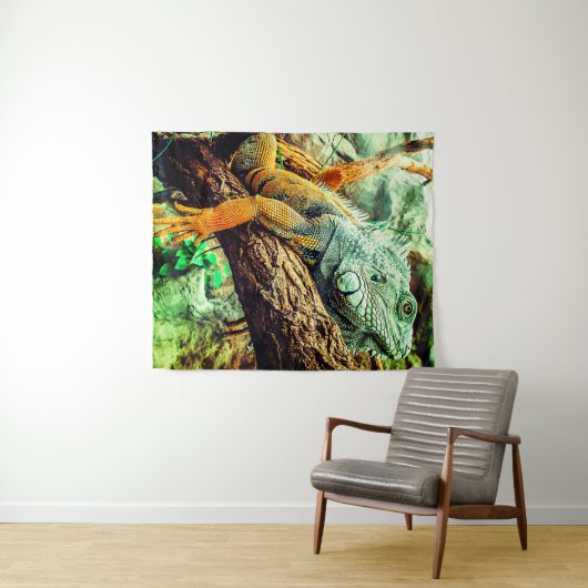 Iguana Wandkleed (In Situ (horizontaal))