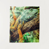 Iguana Wandkleed (Voorkant)
