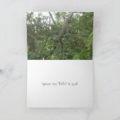 Iguana-wenskaart (klop) kaart (Binnen)