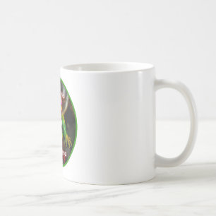 Iguana wil je een prettige kerstbeker geven koffiemok