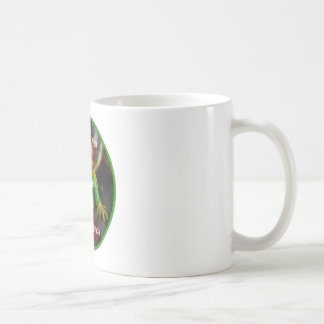 Iguana wil je een prettige kerstbeker geven koffiemok