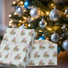 Iguana Wish je een prettige kerst Cadeaupapier