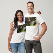 Iguana Wish You A Merry Kerstt-Shirt T-shirt (Unisex)