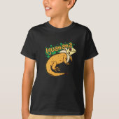 Iguanana Iguana Banana Design for Reptile Keepers T-shirt (Voorkant)