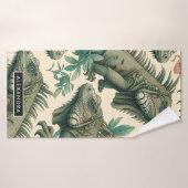  Iguanapatroon Badhanddoek (Badhanddoek)