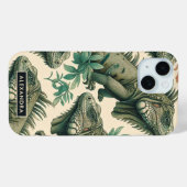 Iguanapatroon Case-Mate iPhone Case (Achterkant (horizontaal))