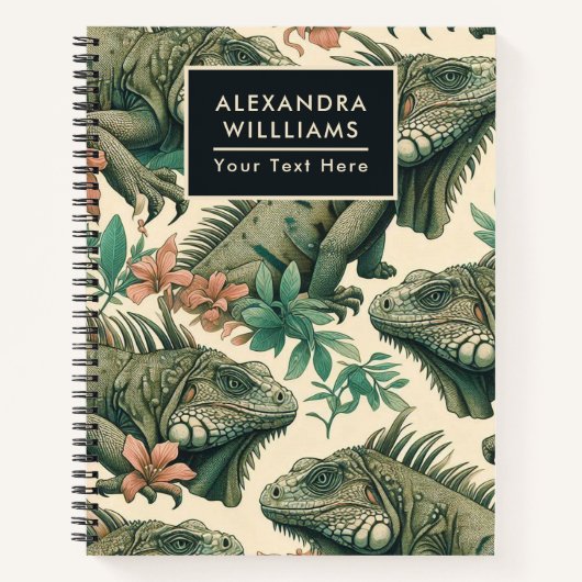  Iguanapatroon Notitieboek (Voorkant)