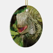 Iguanas hangende cadeauversieringen keramisch ornament (Rechts)