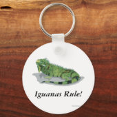 Iguanas Rule! Sleutelhanger (Voorkant)