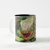 Iguanas Tweekleurige Koffiemok (Voorkant links)