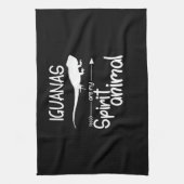 Iguanas zijn mijn Mannen met dierlijk cadeau voor  Theedoek (Verticaal)