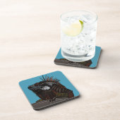 iguanblauw drankjes onderzetter (Rechterzijde)