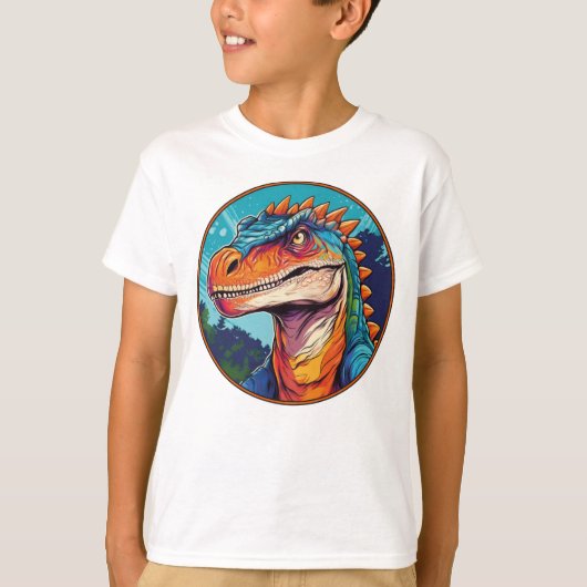 Iguanodon - Classic Dinosaur T-shirt T-shirt (Voorkant)