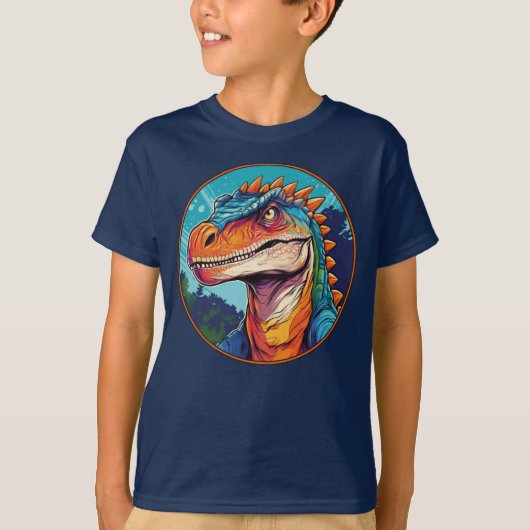 Iguanodon - Classic Dinosaur T-shirt T-shirt (Voorkant)