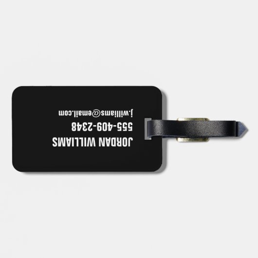 Iguanodon gekleed in een kosmonautenruimtepak. bagagelabel (Achterkant horizontaal)