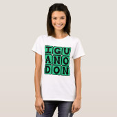 Iguanodon, Ornithopod Dinosaur T-shirt (Voorkant volledig)