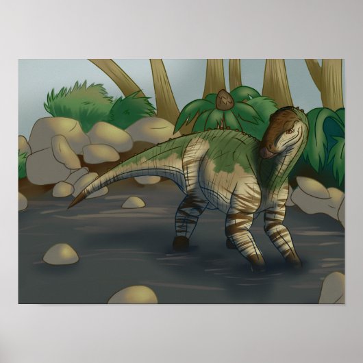 Iguanodon Poster (Voorkant)