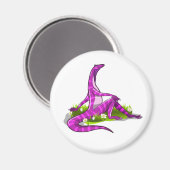 Iguanodon pronkt met haar natuurlijke schoonheid. magneet (Voorkant / Achterkant)